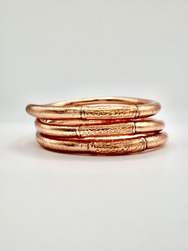 Pulsera lisa cobre