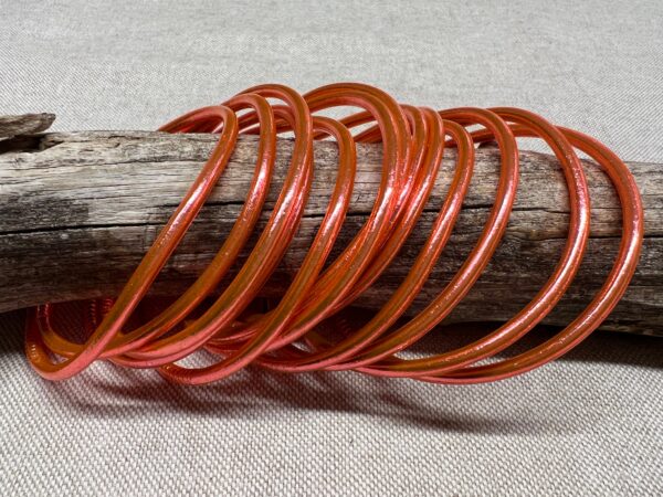 Pulsera fina salmón