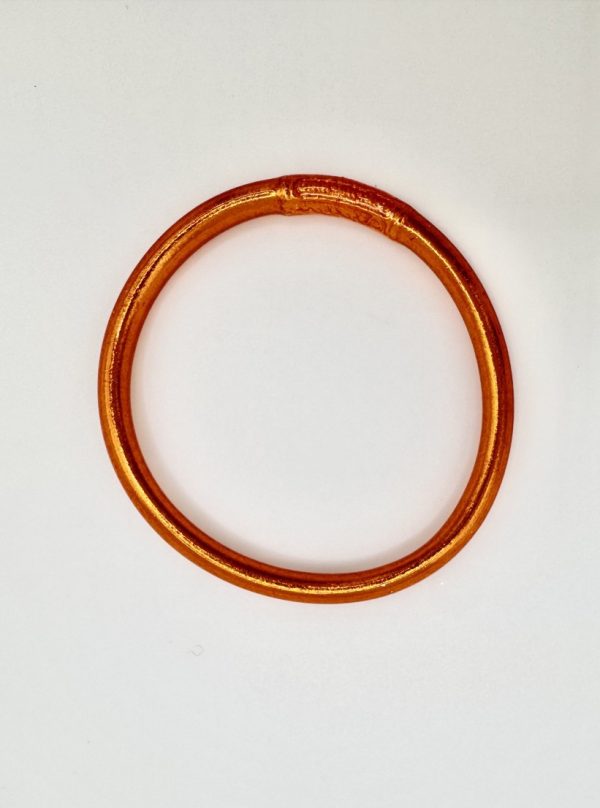 Pulsera lisa fire orange