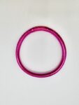 Pulsera lisa fucsia