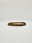 Pulsera lisa rustic gold