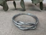 Pulsera infinity plata
