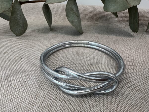 Pulsera infinity plata