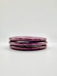 Pulsera lisa malva suave