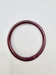 Pulsera lisa malva suave
