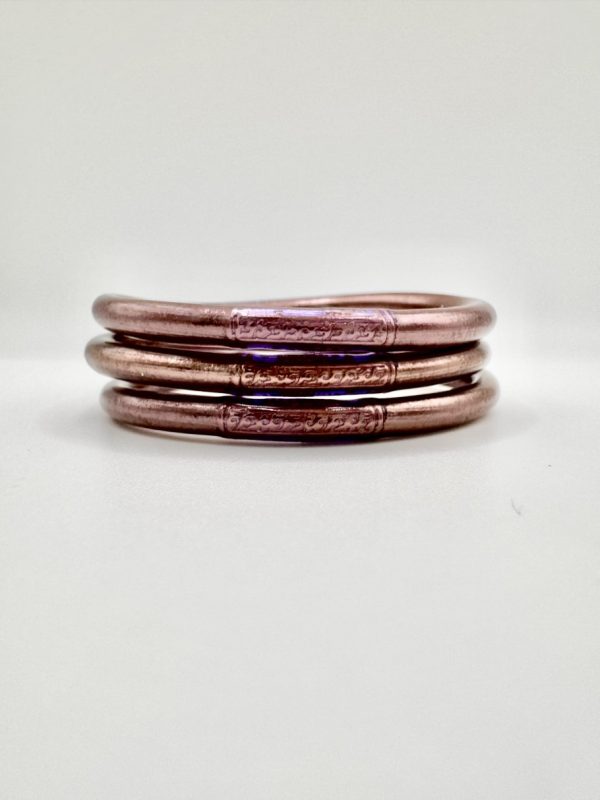 Pulsera lisa prune