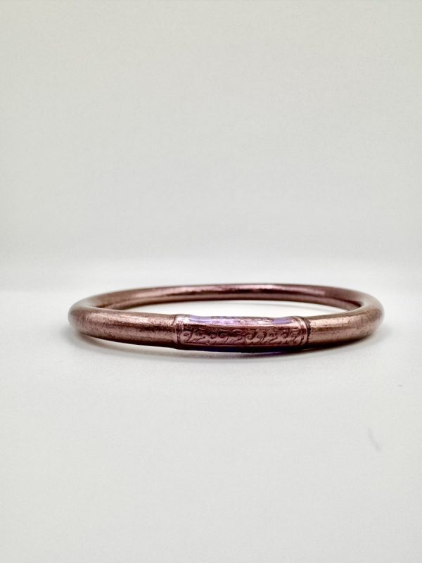 Pulsera lisa prune