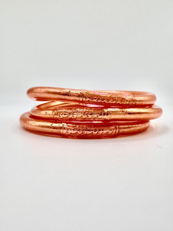 Pulsera lisa salmón