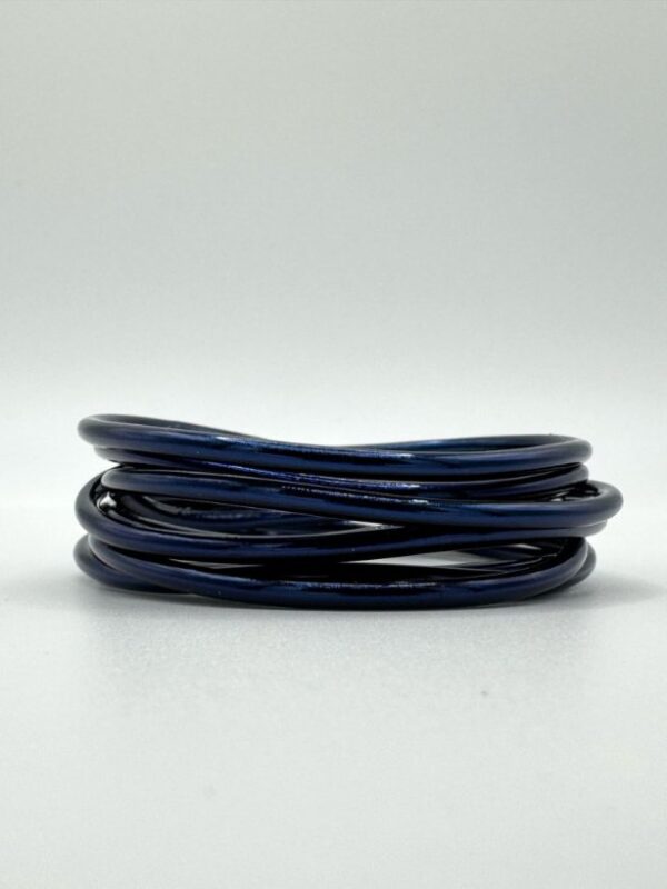 Pulsera fina azul noche