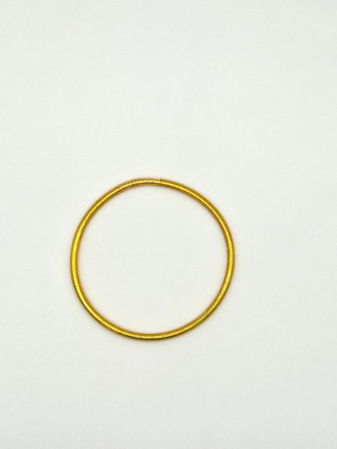 Pulsera fina dorada
