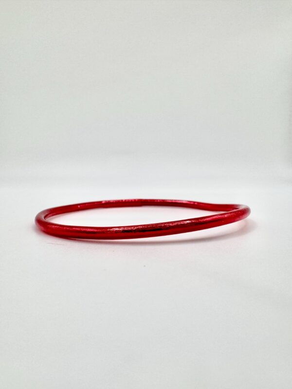 Pulsera fina roja