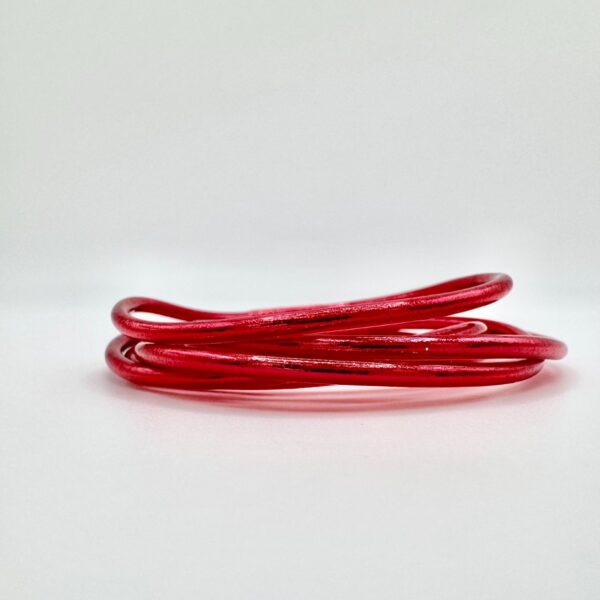 Pulsera fina roja