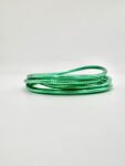 Pulsera fina verde hoja