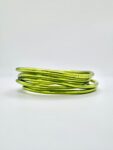 Pulsera fina verde oliva