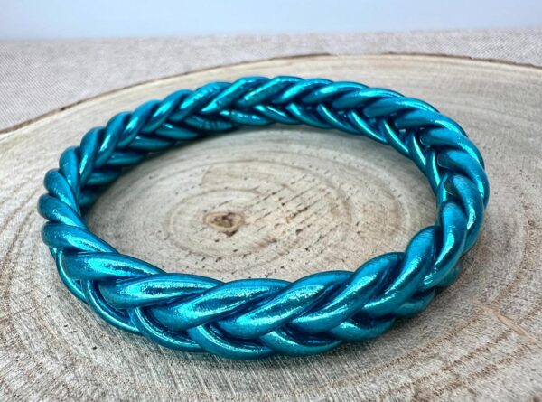 Pulsera trenzada blue sky