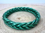 Pulsera trenzada verde