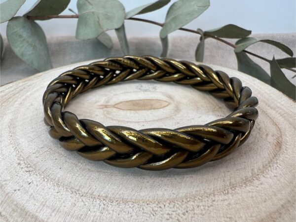 Pulsera trenzada cacao
