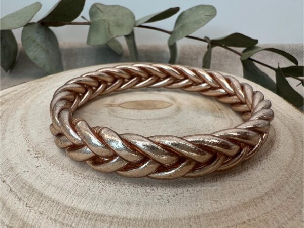 Pulsera trenzada cava