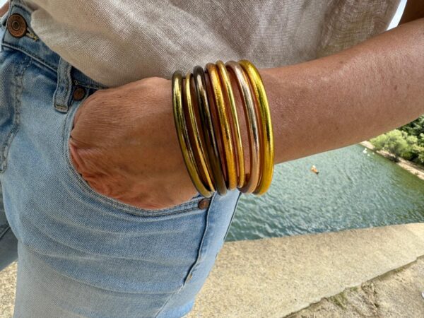 Pulsera lisa cacao dark