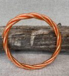 Pulsera twist salmón