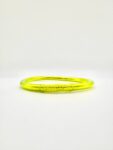 Pulsera lisa amarillo neón
