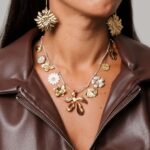 Collar petal charms
