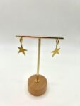 Pendientes estrella mediana