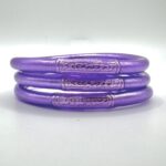 Pulsera lisa violeta