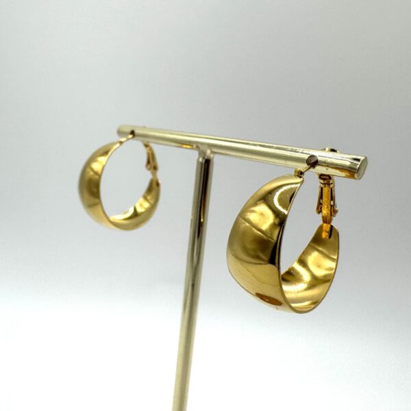 Pendientes aro ancho