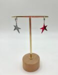 Pendientes estrella mediana