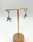 Pendientes estrella mediana