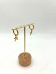 Pendientes estrella pequeña