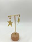 Pendientes estrella grande